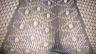 neighbor's husband seduced by my lingerie begs to creampie my wet pussy