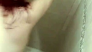 pov young redhead stepsister gets wildly fucked in shower by you