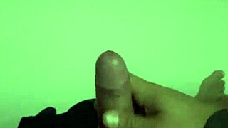 damn this hot mexican latina jerks moaning to huge cum
