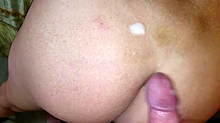 Milf watch me pound your shaved pussy close up doggystyle pov