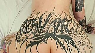 Brunette friend rides cowgirl then bends over for pov doggystyle cumshot