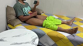 stepmom's juicy ass and tits lure porn-addicted stepson into hardcore real pounding action!