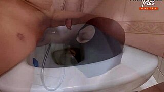 Golden rain femdom piss drenches shaved pussies ep 810!