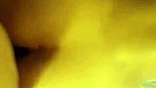 chilena prima bends over big ass for cousin's deep doggystyle anal in motel