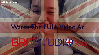 british 18yo gives sloppy first blowjob on cam for cum