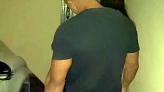 lover fucks brazilian wife backseat while cuckold husband drives