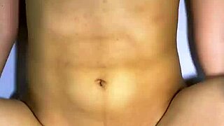 Cute young teen girlfriend cheats hardcore with stepdad kitchen creampie