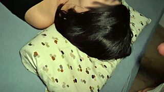 18yo virgin's tight pussy unexpectedly creampied after licking