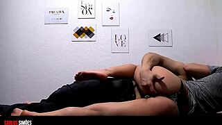 i surrendered my tight pussy to my hung muscular friend's massive cock