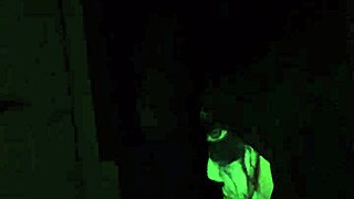 wife in mask gives wet sloppy nasty deepthroat on huge bbc