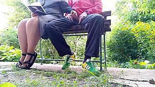 oh god, lustful mother-in-law cums heavily on my thick load