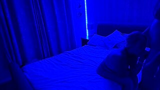 submissive milf slurps cock closeup then gulps every drop