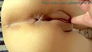 amateur asian wife licks shaved pink pussy 284 days post-virginity loss 😍