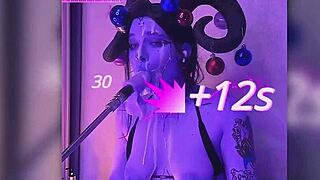 hey devil girl, cum-filled and passionate on that blowjob!