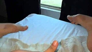 Colombian student fingers juicy big pussy lips by window for viewers