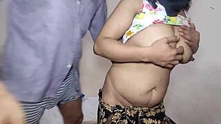 Jija rams saali hairy pussy doggystyle dirty hindi talk desi cum 😩🍆