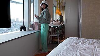 Sneaky colombian thief caught and anal pounded by burglar for hours