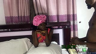 Bored stepsis plays taste game fucking stepbro in bedroom closeup fun!