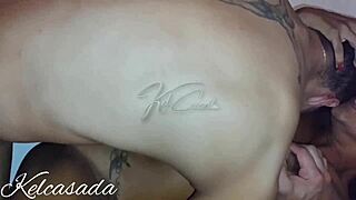 Latina Milf Wife's First Hotel Hookup with Single Guy After Security Cam Catch Part 4