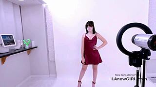 brunette teen model sofa pov fucked hard daddy swallow cum casting interview bold audition