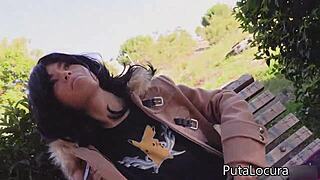 Suggestive Dayana accepts Torbe's steamy cum challenge