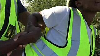 best outdoor doggy black monster cocks bent over public