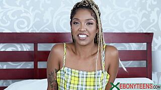 lotus lain finally fucks that massive black cock dream!