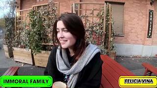 Felicia vinas juicy pussy creampie after bent over doggystyle pounding