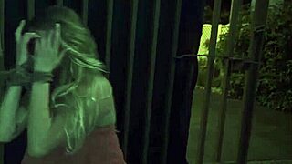 Pickup Teen Babe Bound Outdoor for Rough Cock Ride