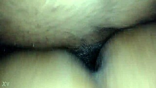 That hairy cougar milf pussy craves quick monster black cock pounding