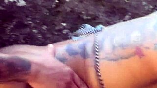 first time 45 year old brazilian milf gives it to young stud at waterfall outdoors!