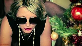 french cougar stepmom begs for rough anal creampie dirty talk