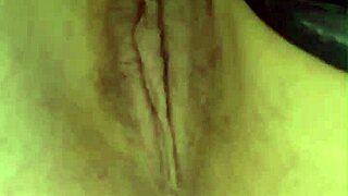 Damn tattooed brunette dances sexy in leather then orgasms on dildo