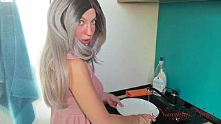 Step-mom turns into eager personal slut for stepson