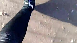 Got my new barefoot shoes on