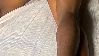 ebony teen babe bent over for epic hardcore doggystyle pussy pounding