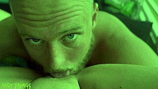 wanna see her blue eyes roll back from intense pussy eating?