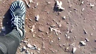 Got my new barefoot shoes on