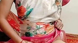 bhabhi SEDUCES her BIG ASS with DILDO, dirty talks during HOMEMADE DOGGYSTYLE FUCKING with MONSTER COCK