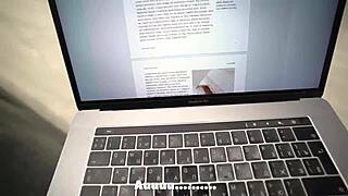 imagine your step sis bent over in the washing machine taking your full creampie load