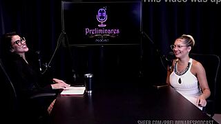 barbara sol's top preliminares podcast moments with bia hot part 4 on sheer red