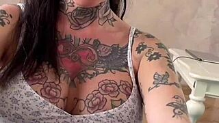 double blowjob from teen milf blonde brunette goes sloppy with rimjob cum swap in pov threesome... damn!!