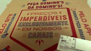 girlfriend jealous of pizza wants rough pussy fuck before i eat ft amberzinha