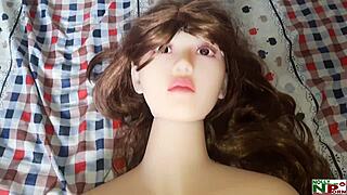 homemade fun with my lifelike doll