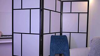 Hey, that club beauty kept dancing wet on webcam at home after hours