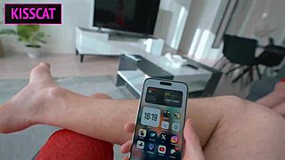 Oops step sis sends nude to bro now she takes his big cock virginity!! 🍆💦