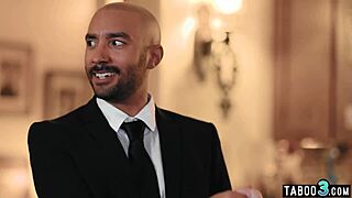 Lesbian babe shares hung toyboy with bi mature wife Rayveness