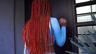 stepmom handles stepson and his girl sharing ebony colombian tits poolside