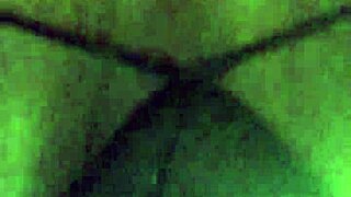 sun692 bends over spreading ass wide for moon692's huge dildo pegging deep inside!!