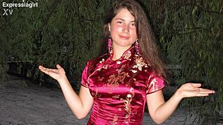 curvy brunette milf vibes creamy big pussy to squirting orgasm 😍🔥 wet explosion